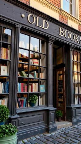 old books bookstore exterior