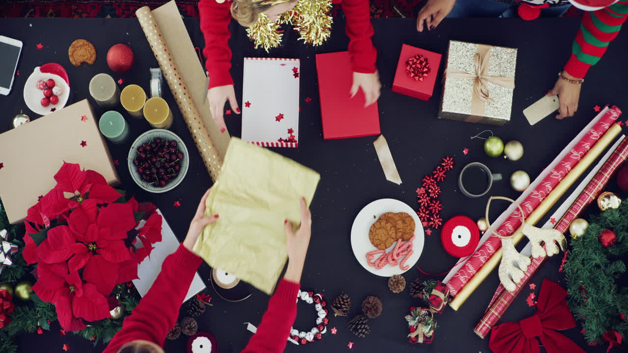 크리스마스 선물 포장