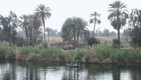 view of beautiful egyptian cruise ship from a nile river cruise