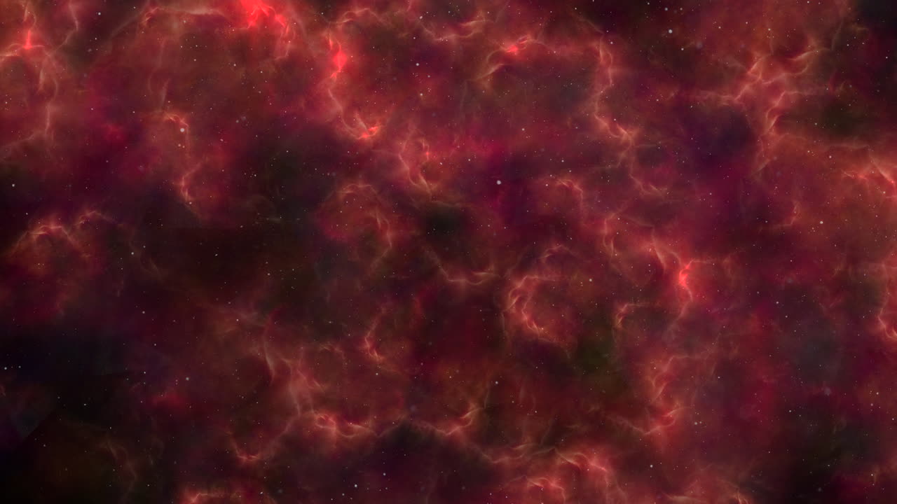 um impressionante close-up de uma nebulosa colorida no espaço