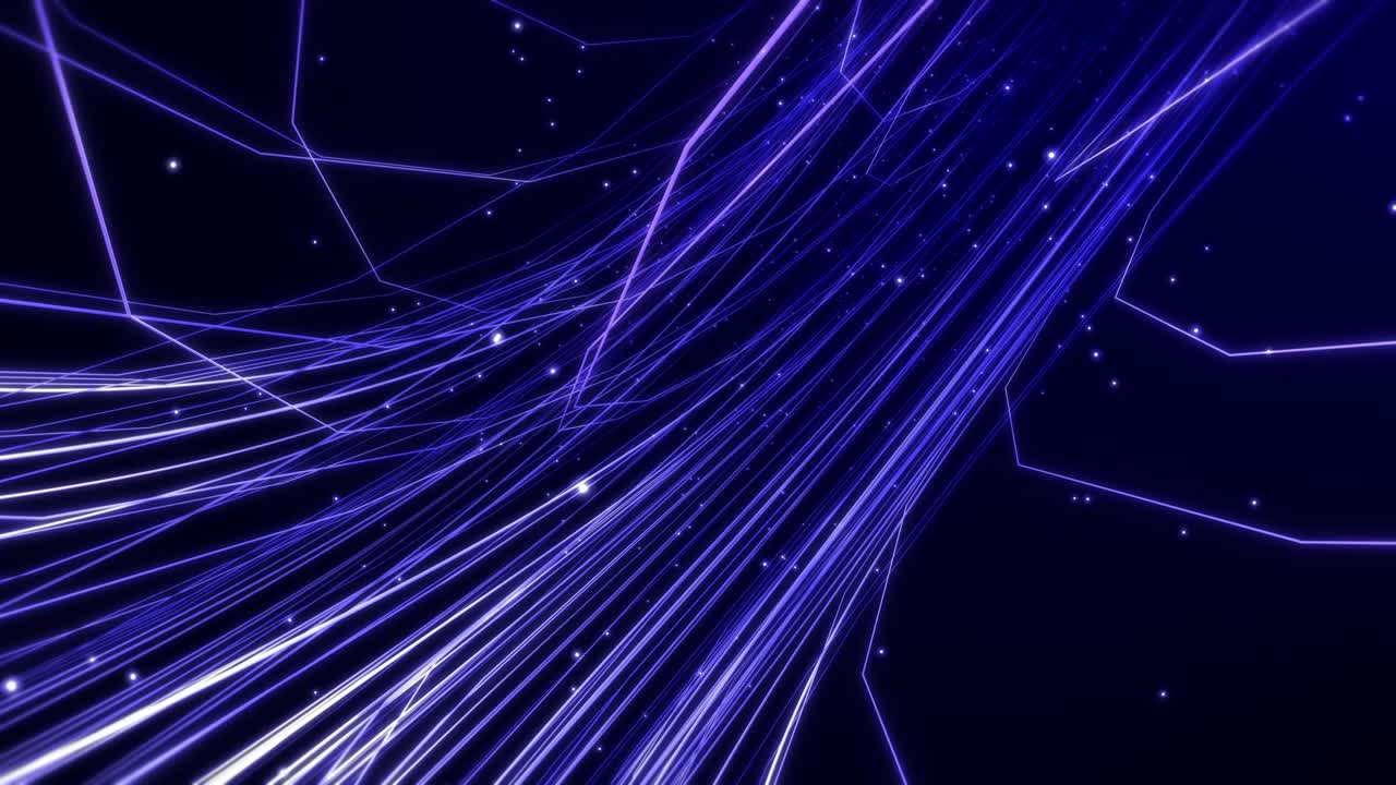 túnel de datos abstractos. datos futuristas y red de computadoras. bucle perfecto.