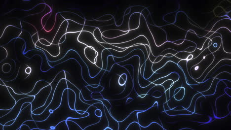líneas brillantes abstractas
