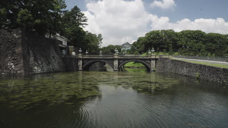 reveal seimon ishibashi bridge outside the japanese imperial palace