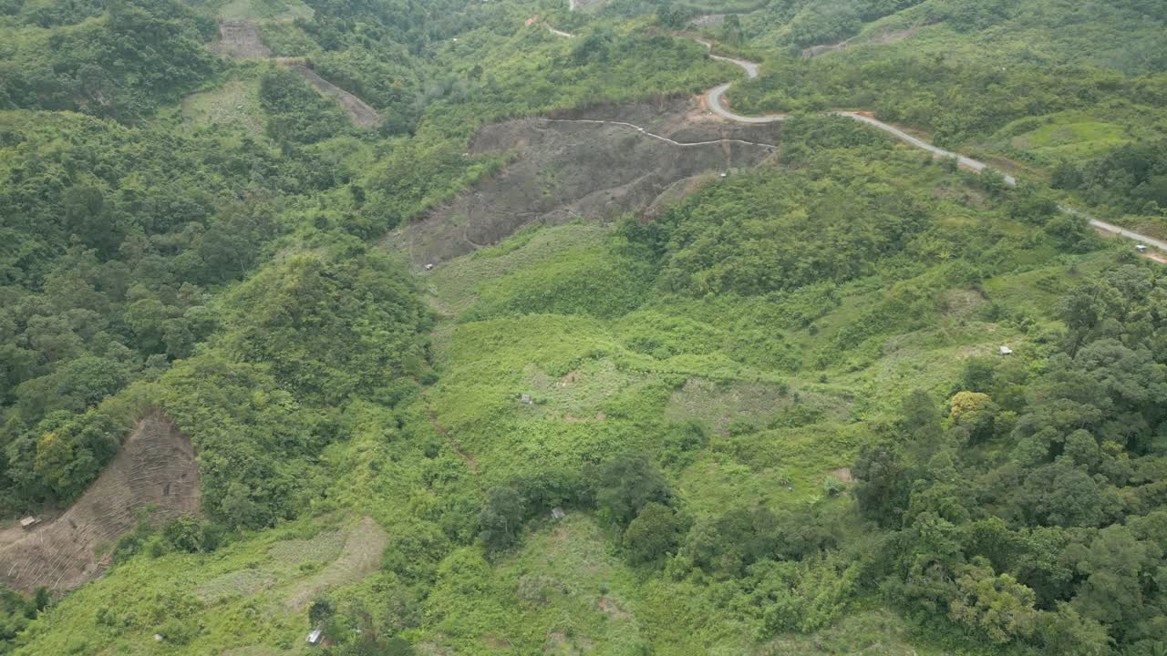 Beautiful Aerial View Of De'Remin Kpg Sapit Padawan Sarawak
