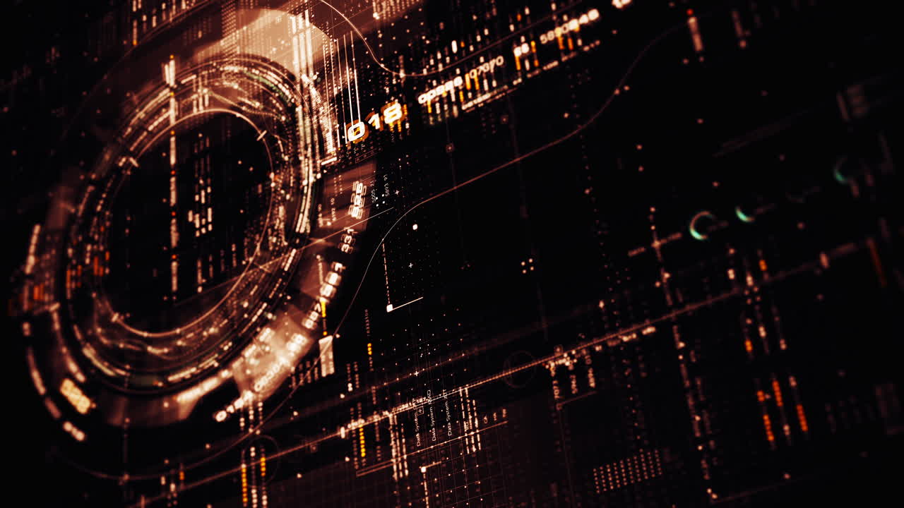 Vertical format: Advanced data matrix simulation with a dynamic and immersive display of interconnected data matrix information networks systems background