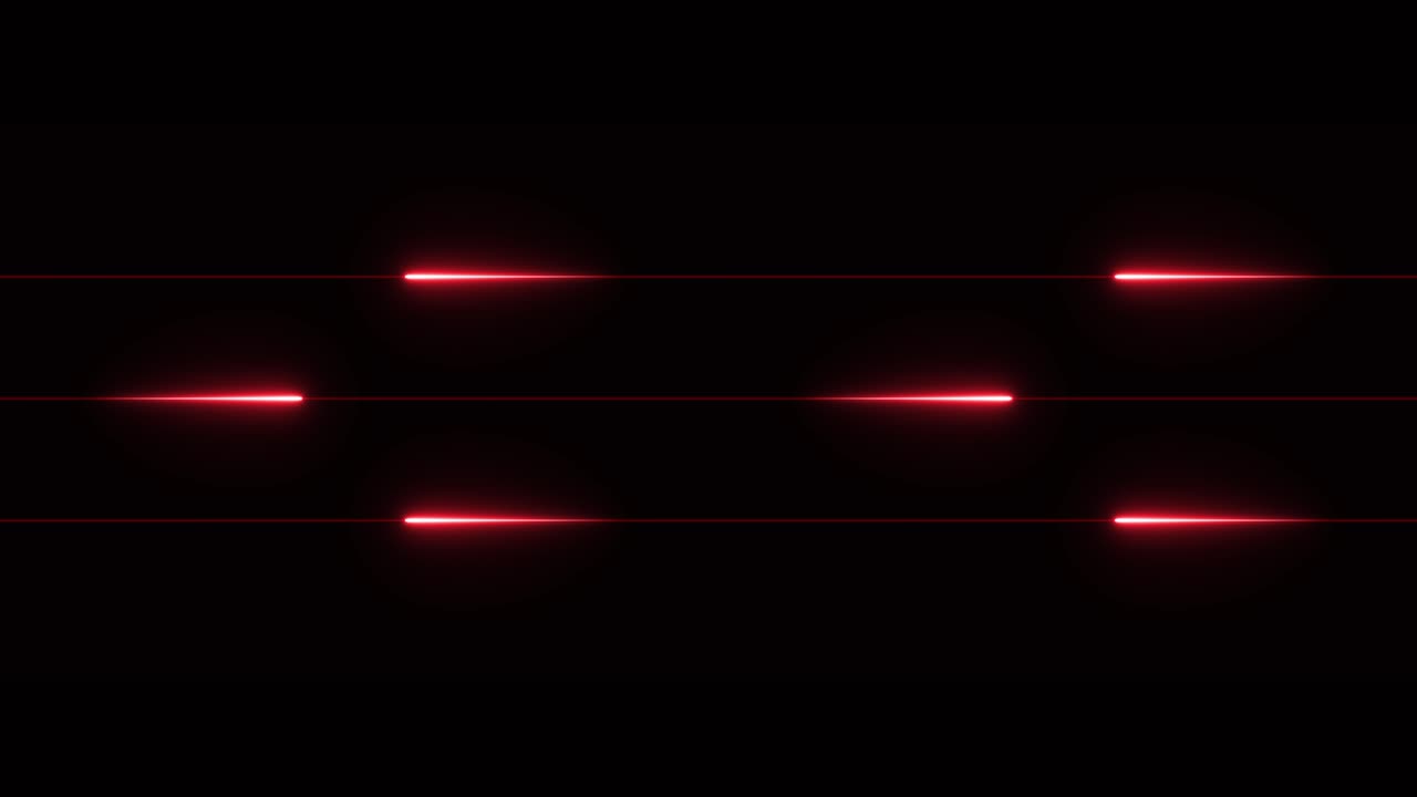 Abstract Red Light Lines