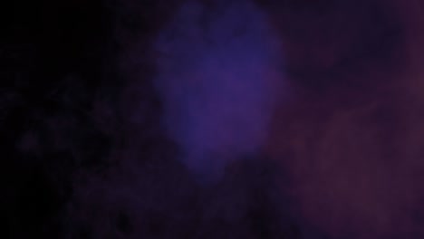 efecto de niebla y humo colorido de 4k