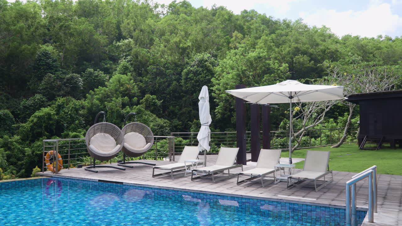 Lower Outdoor Pool At Renaissance Bali Uluwatu Resort And Spa In Bali, Indonesia