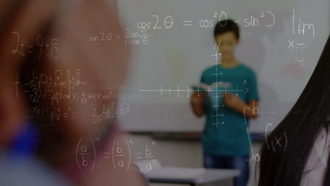 animación de ecuaciones matemáticas sobre el aprendizaje de los escolares