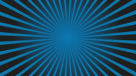 retro radial background, blue tint