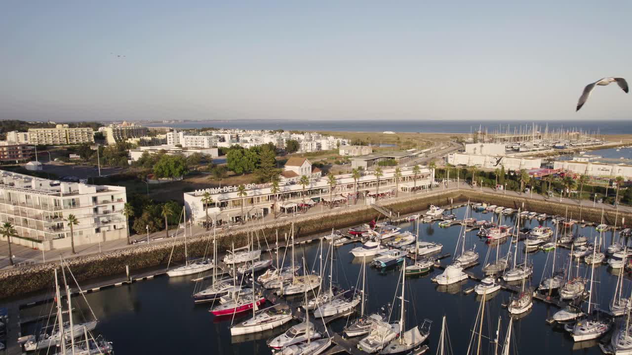 algarve, lagos marina, yates amarrados y estilo de vida de lujo