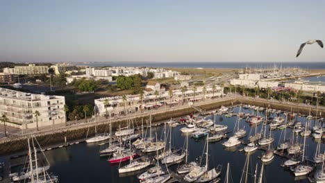 algarve, lagos marina, moored yachts and luxury lifestyle