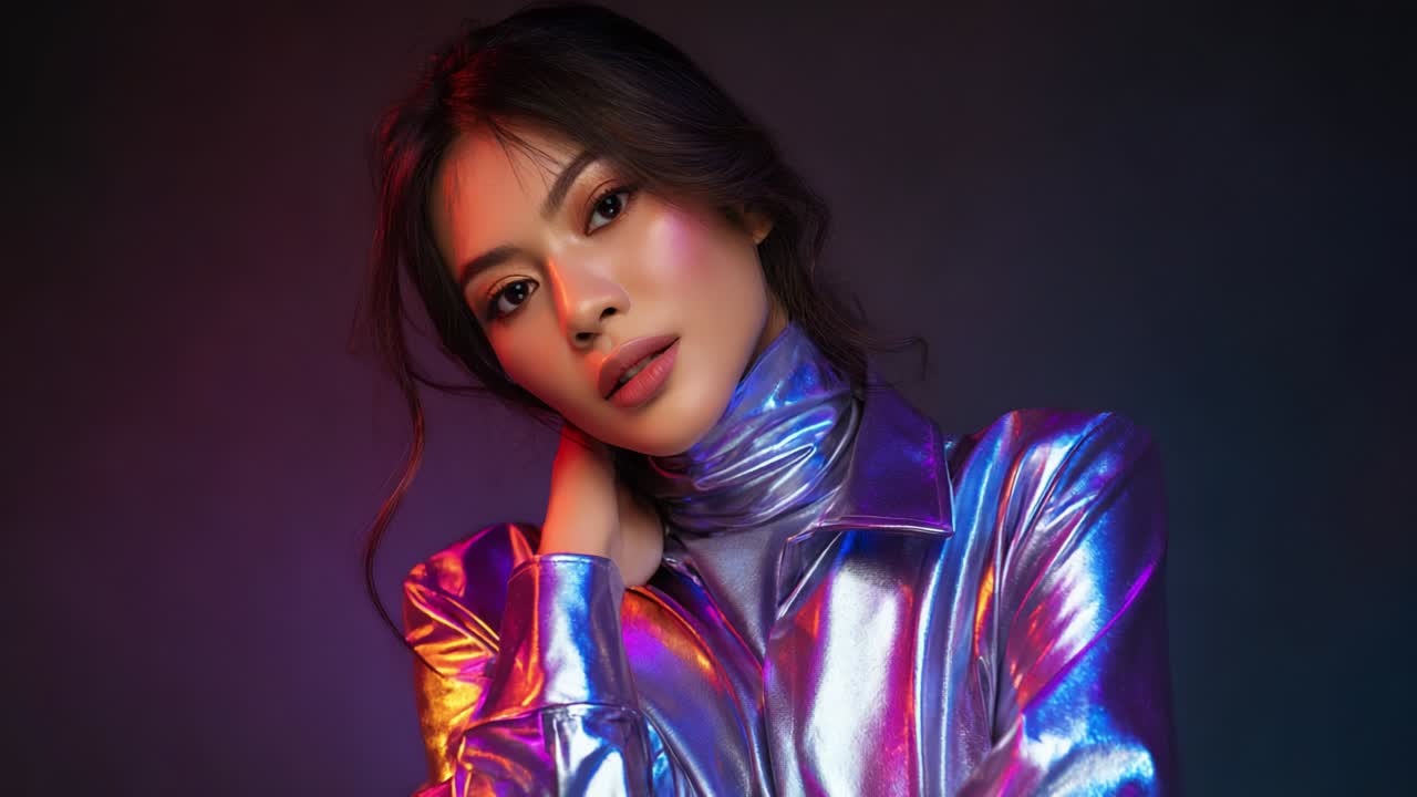 Fashion portrait of an Asian woman