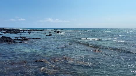 hawaii vacation destination travel. beach and wave background