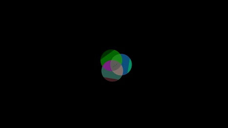 modelo de video 4k con efecto estroboscópico e hipnótico, en formato de video 16: 9.