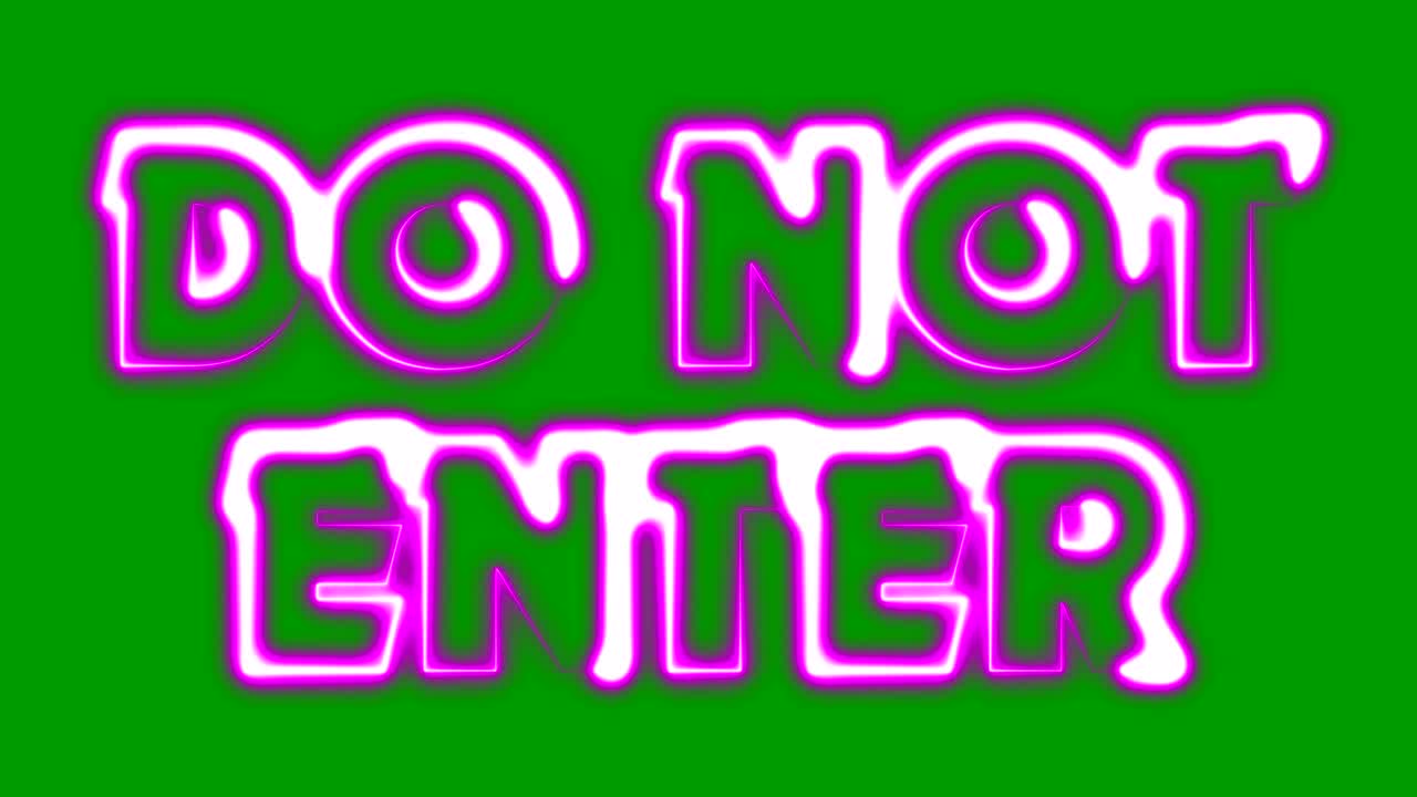 no introduzca el texto del título - efecto de animación de neón - pantalla negra - ilustración - bucle listo en resolución 4k