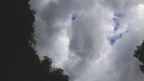 drone ascending with views of cloud formation