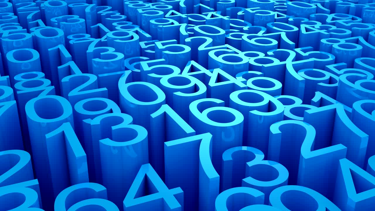 Background of Numbers