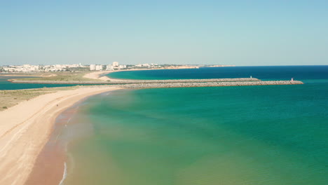 Aerial:-The-entrance-of-the-lagoon-of-Alvor