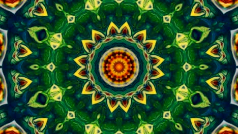 abstract colorful kaleidoscope background movement