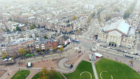 vista aérea de amsterdam