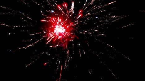 el fondo de los fuegos artificiales. bucles sin problemas.