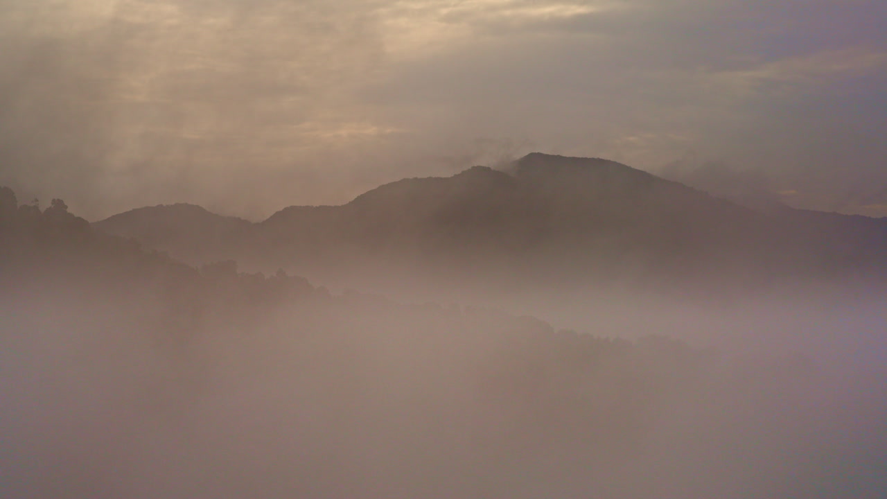 Drone footage showcasing the cinematic Smokies.