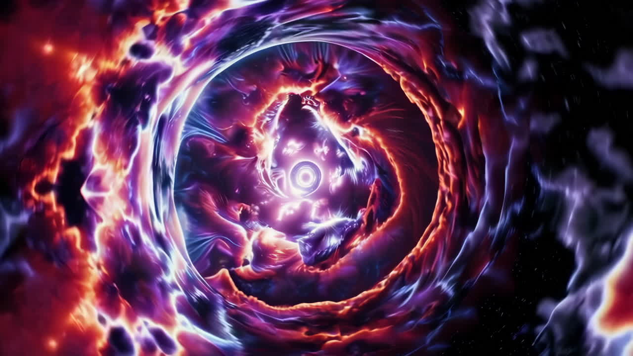 vórtice cósmico abstracto