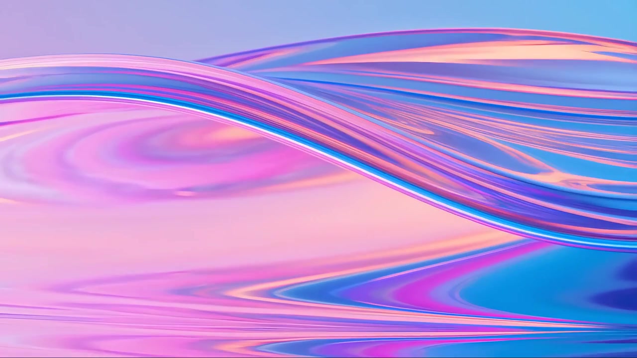 Abstract Fluid Motion Background 4K