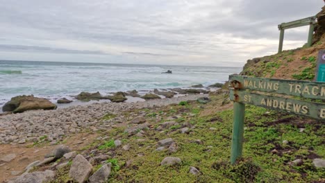 scenic coastal pathway leading to the beach