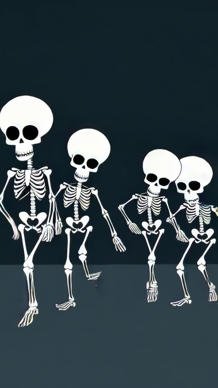 Skeletons in a Line