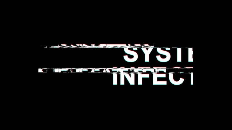 System Infected Error Message