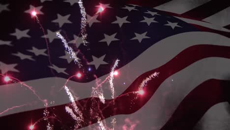 Feuerwerk-Zum-Unabhängigkeitstag