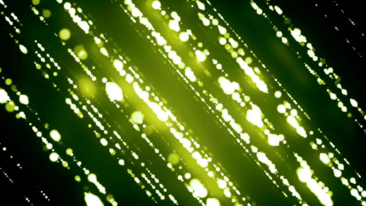 초록색 패션 라이트 스트링