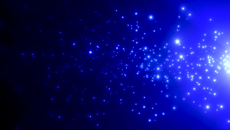 Motion-blue-particles-and-stars-in-galaxy-abstract-background-1