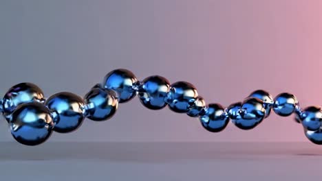 abstract metallic spheres