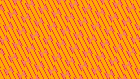modelo compuesto de dibujos y formas con texturas coloridas, en formato de video 16: 9.