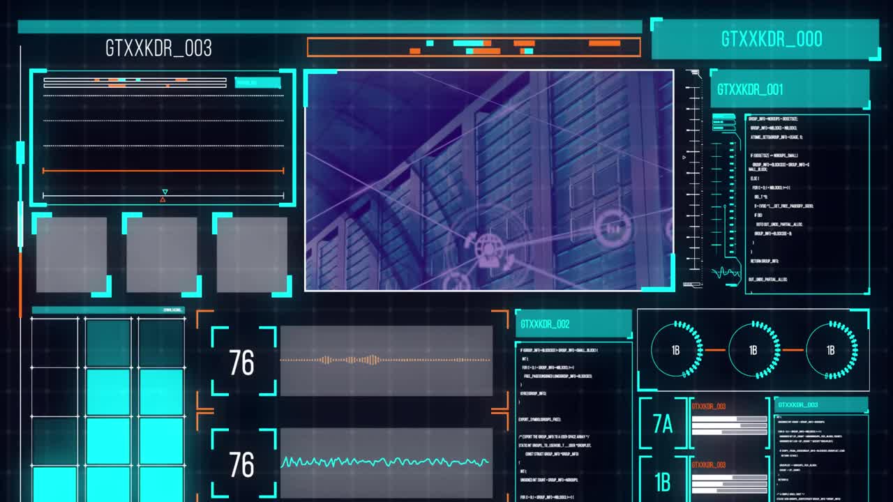 데이터 처리 및 아이콘의 애니메이션 서버  ⁇