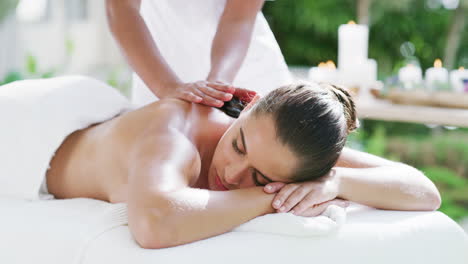 el sábado es un día para el spa.