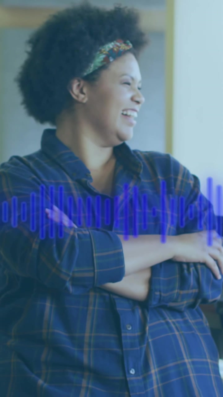 Animazione dell'elaborazione dati su diverse figure professionali in ufficio