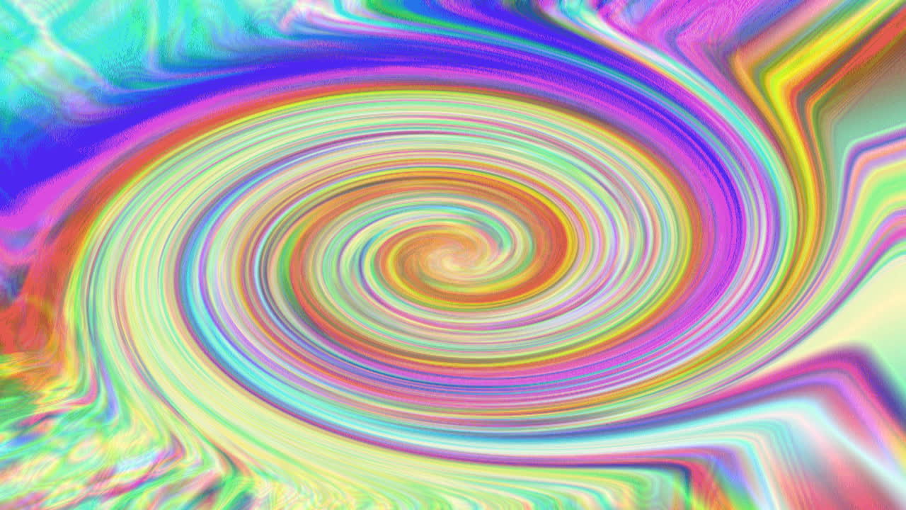 Spirale psichedelica. Sfondo a spirale