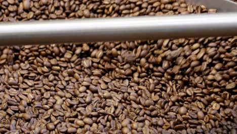 watch coffee beans transform during roasting enhancing aroma and flavor for a perfect brew.