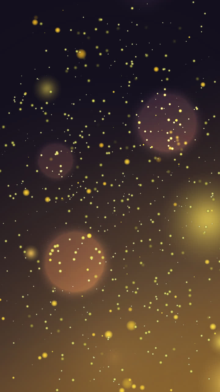 Motion Graphic of Realistic bokeh lights background