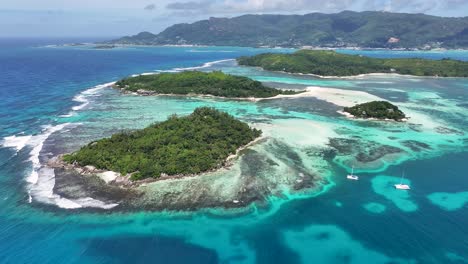 Parque-Nacional-Marino-De-Saint-Anne-En-La-Isla-De-Mahe,-Victoria,-Seychelles