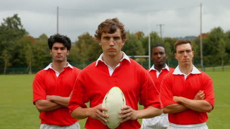 Rugby-players-standing-together