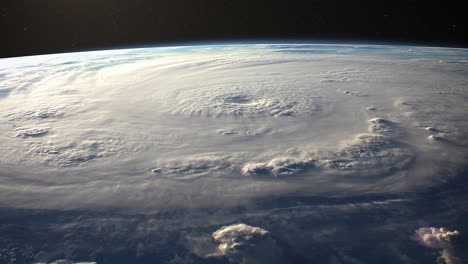 hurricane from space