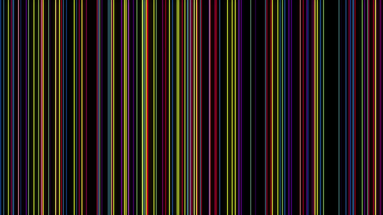 bucle de fondo de líneas verticales multicolores abstractas