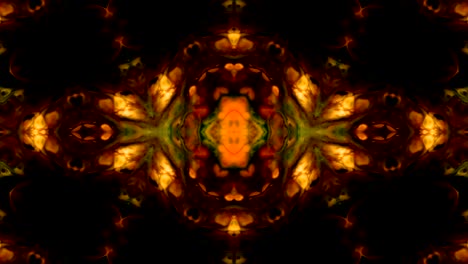 movimiento de fondo de kaleidoscopio abstractamente colorido