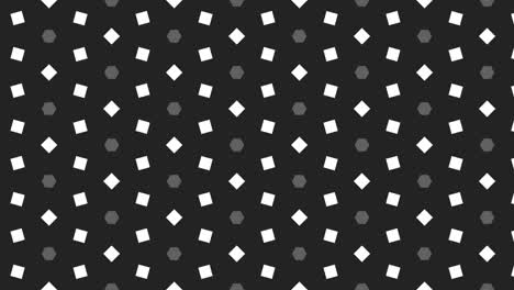 diseño de patrón sin costuras animado flotante