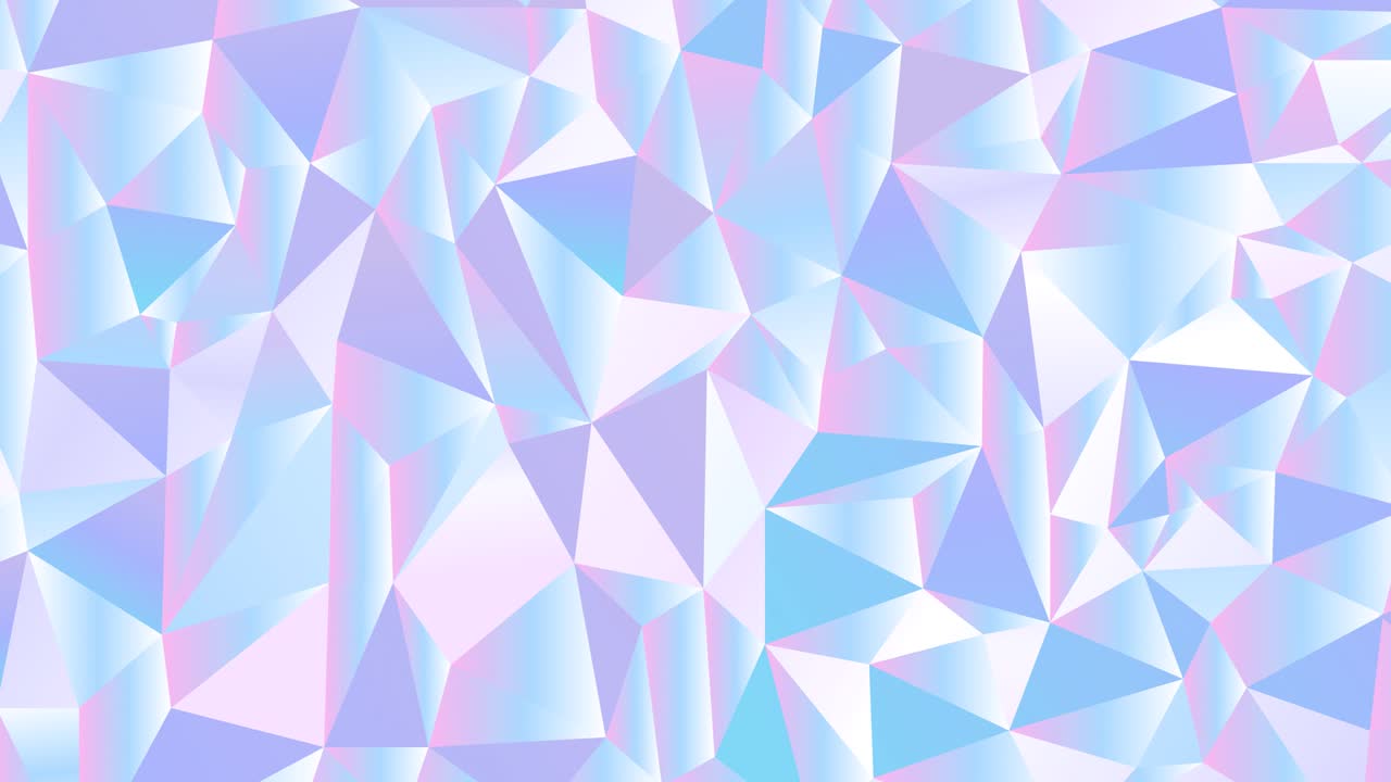 추상적인 기하학적 배경, 홀로그램 다각형 디자인, 루프 애니메이션, 삼각형, 다채로운 텍스처, 기하학적인 모양, 낮은 폴리 패턴, 라이브 벽지, 배경, 모션 그래픽, 스 비디오